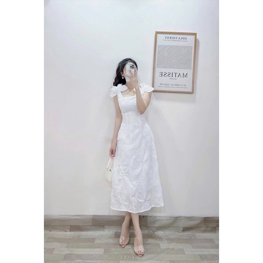 Đầm Ren Bông Hoa Dây