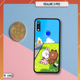Ốp lưng nhám Realme 3 Pro in hình