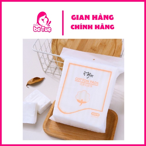 Bông tẩy trang Cotton Pads 222 miếng 3 lớp 100% cotton, mềm mịn