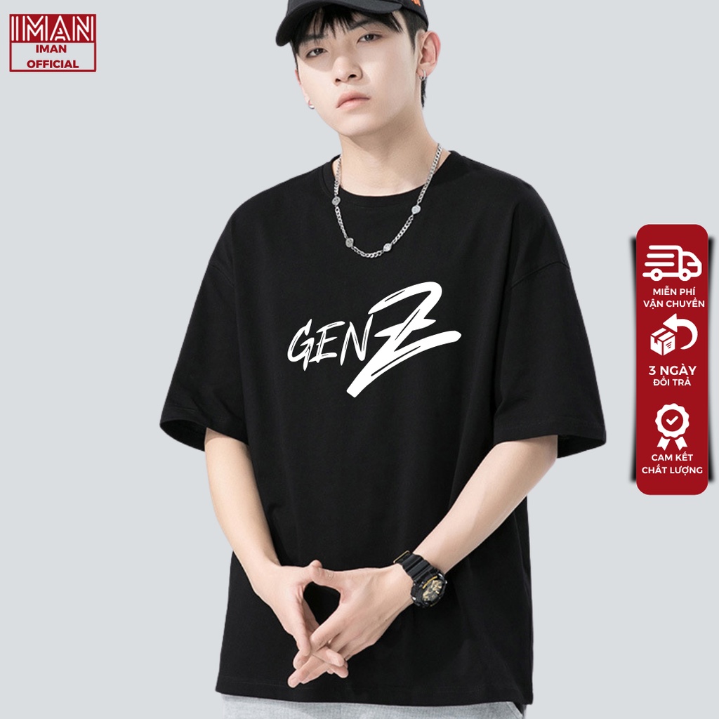 Áo thun tay lỡ GENZ phiên bản Premium Cao Cấp Chất Liệu 100% Cotton, Áo thun unisex form rộng HOT TREND HÈ 2022