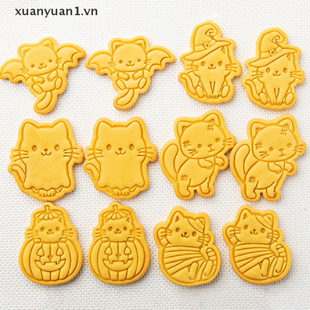Khuôn Làm Bánh Quy Hình Mèo Con Xinh Xắn