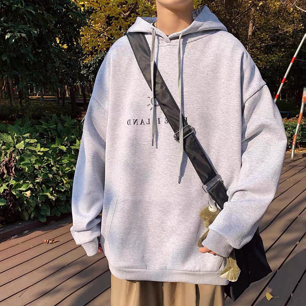 Áo HODIE UNISEX mặt Free Island form rộng
