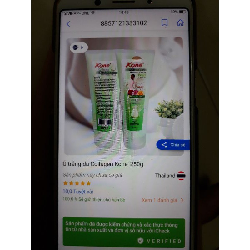 Ủ trắng collagen kone | BigBuy360 - bigbuy360.vn