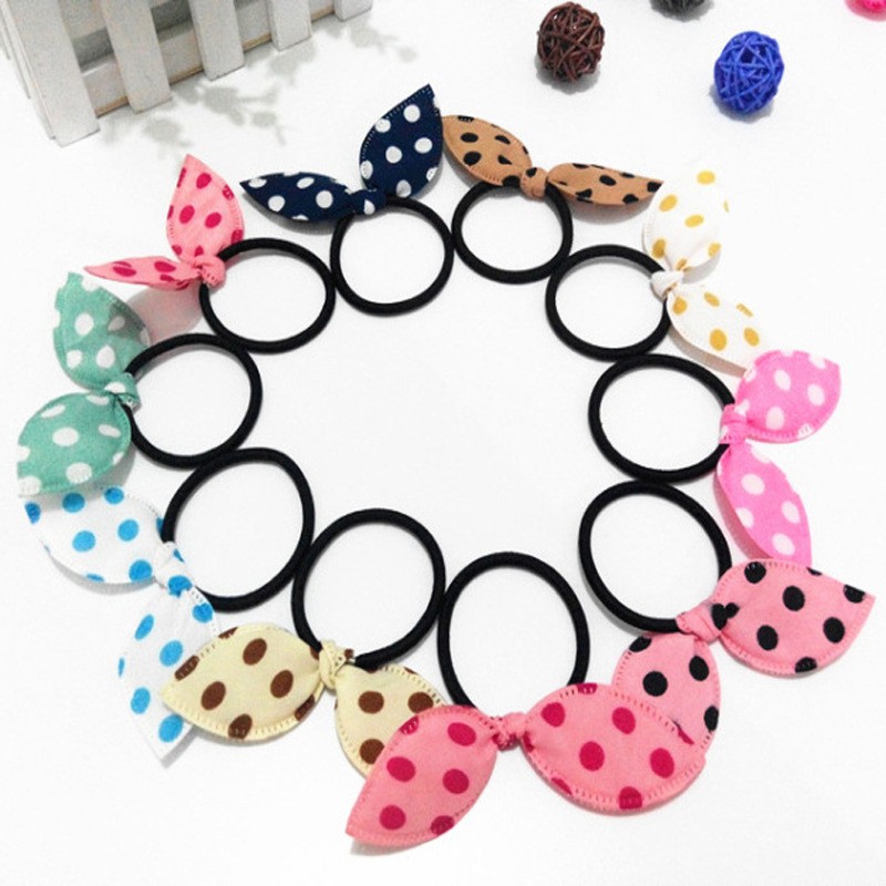 1 Dây Buộc Tóc Tai Thỏ Dễ Thương Cho Nữ