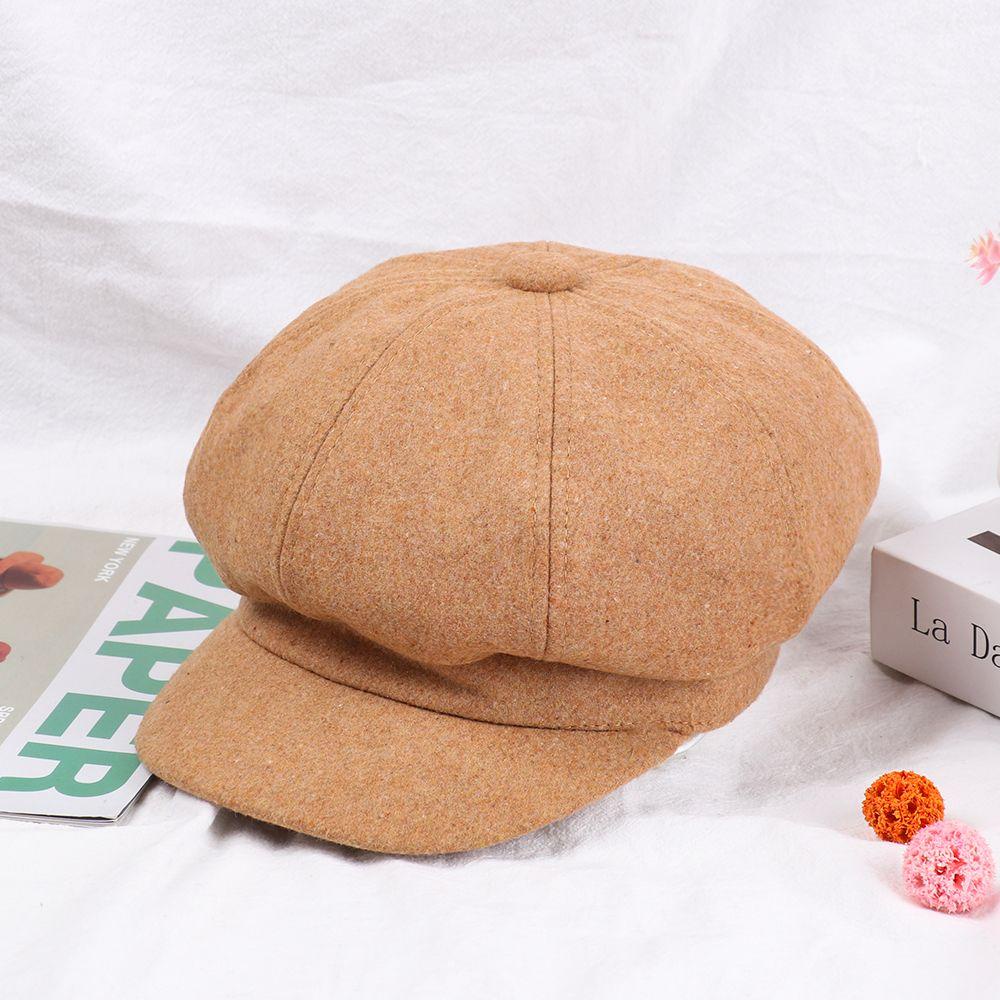 Xiantin Mũ Beret Hình Bát Giác Thời Trang Thu Đông Dành Cho Nữ