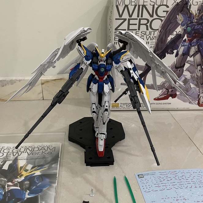 Các bộ phận thay thế cho mg 1/100 gundam Wing Zero EW Ver Ka Bandai [2nd - Vui lòng đọc kỹ mô tả]