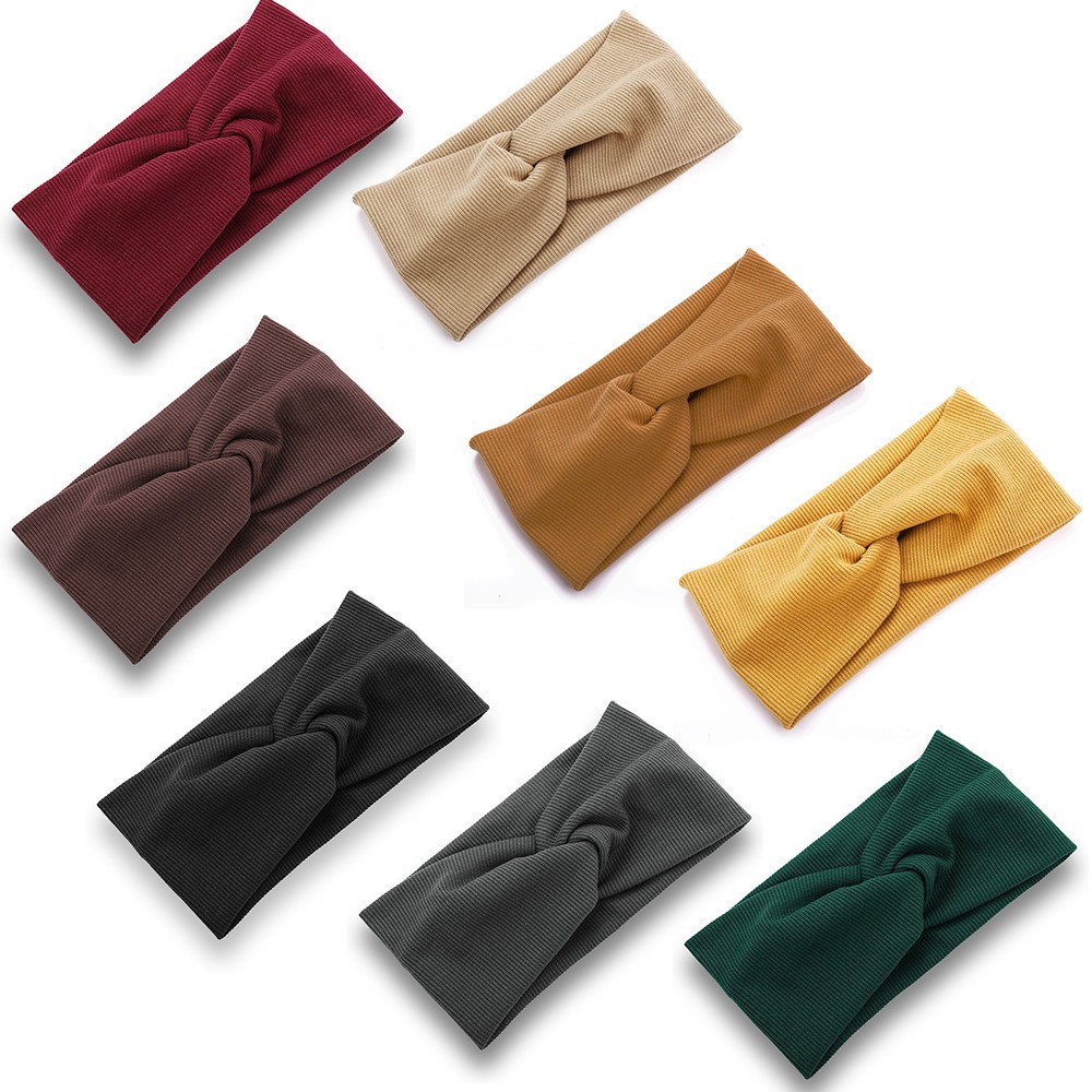 Băng đô turban thắt bản lớn