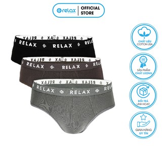 Quần lót nam brief rltk018 quần sịp nam thoáng mát mềm mại cao cấp, co giãn tốt, ôm gọn - relax family