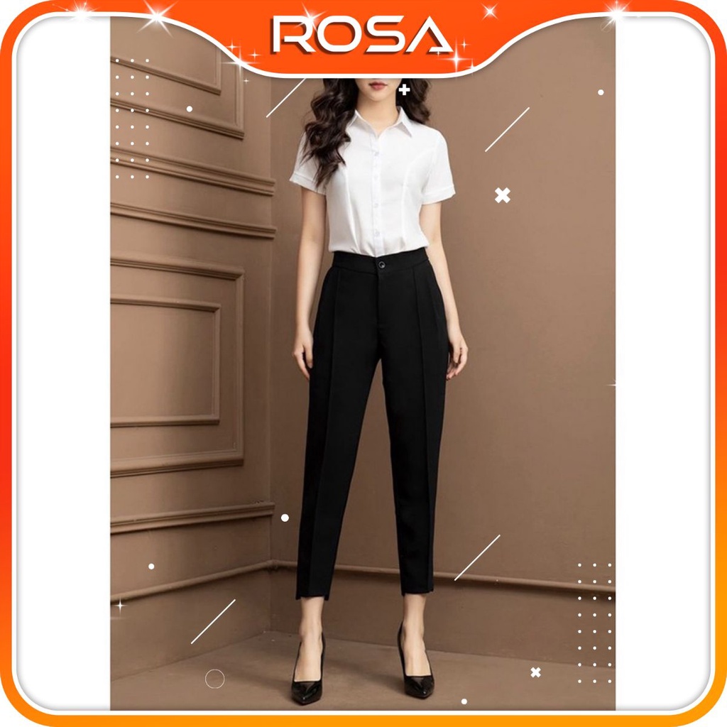 Quần baggy công sở tuyết mưa hàn cao cấp siêu đẹp ROSA BOUTIQUE