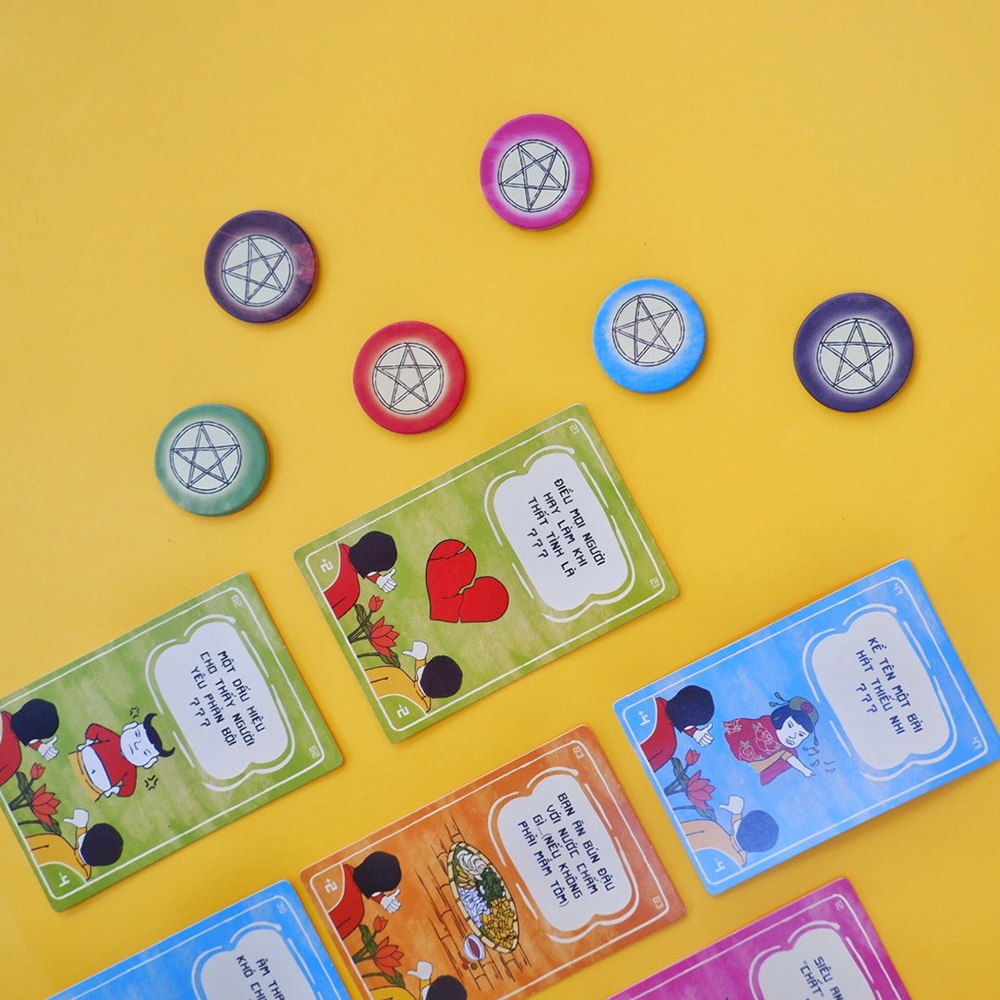 Board Game Ăn Ý Dành Cho Nhóm Bạn Tụ Tập Ngũ Hành Games NH-ANYV