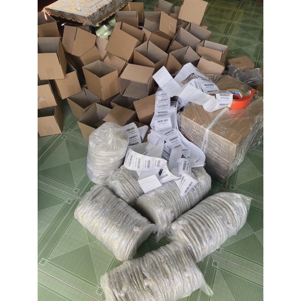 COMBO BÁNH TRÁNG PHƠI SƯƠNG MUỐI HÀNH PHI TRỘN SẴN