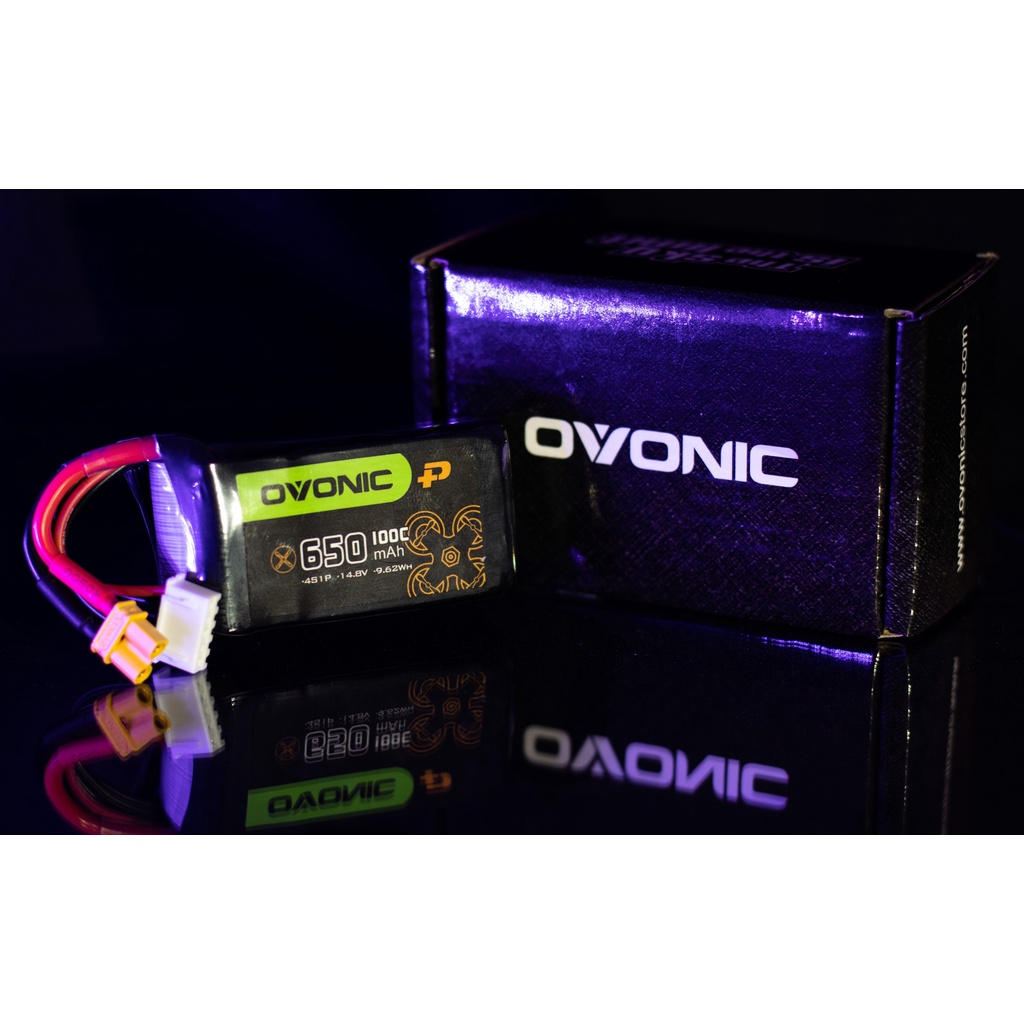 Pin Lipo Ovonic FPV 650mah 4S 100C chính hãng