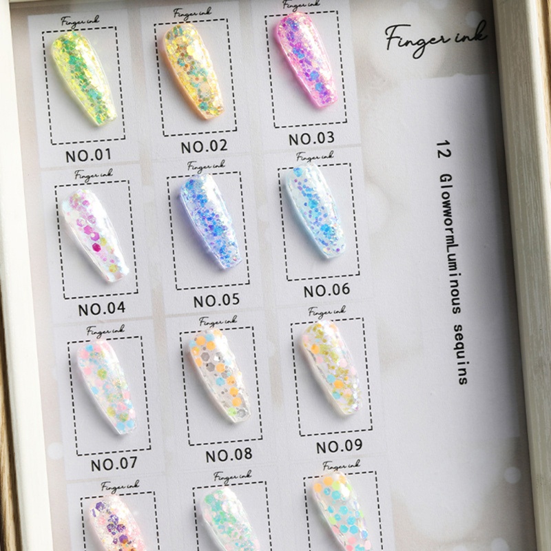 Bột Kim Tuyến Lấp Lánh Dùng Trang Trí Móng Tay Nghệ Thuật