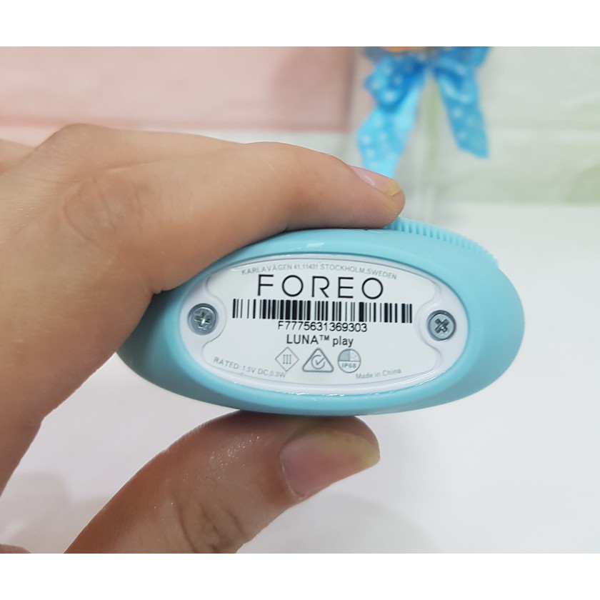 Máy rửa mặt Foreo Play Plus 💕 Dùng pin, làm sạch sâu, loại bỏ 99,5% bụi bẩn 💕 Chính hãng FOREO