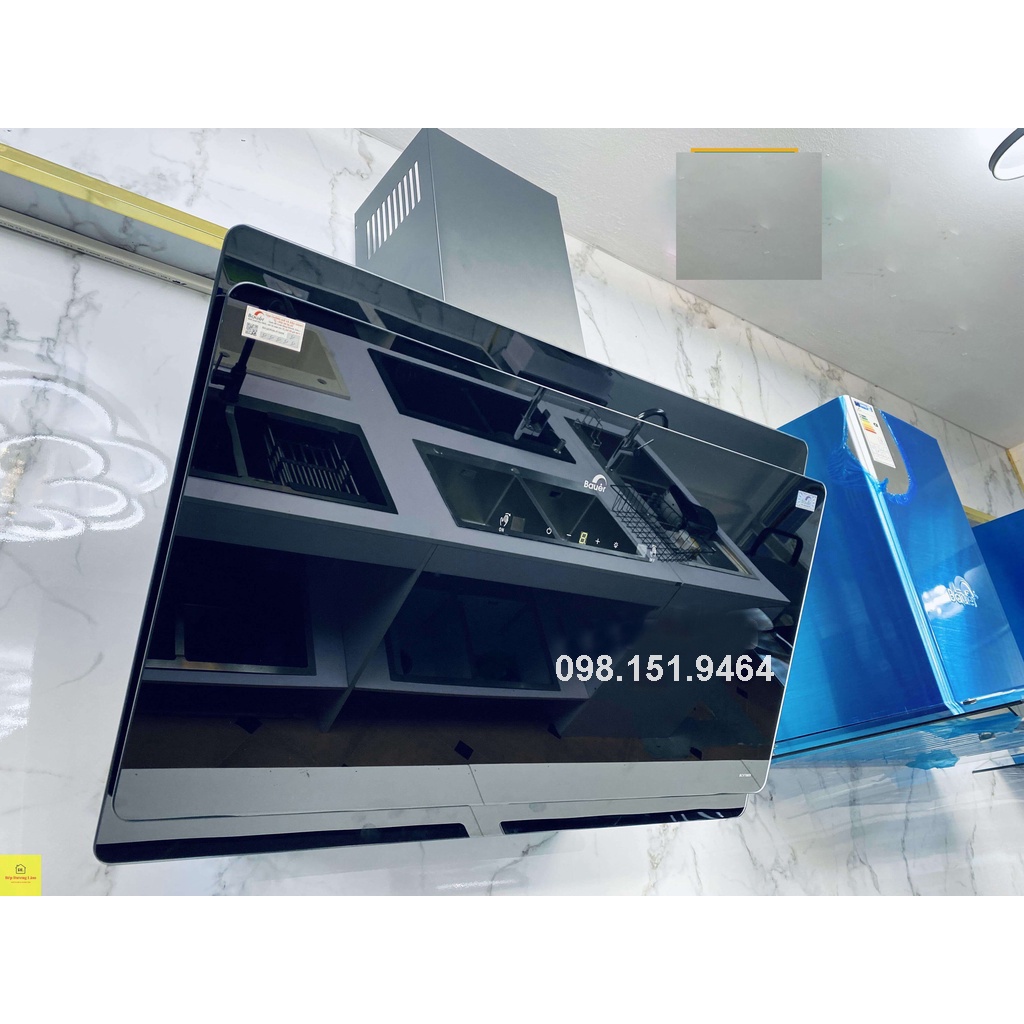 Máy hút mùi nhà bếp BAUER BC 70MSI Hút mùi kính vát cảm biến vẫy tay thông minh bảo hành chính hãng 2 năm