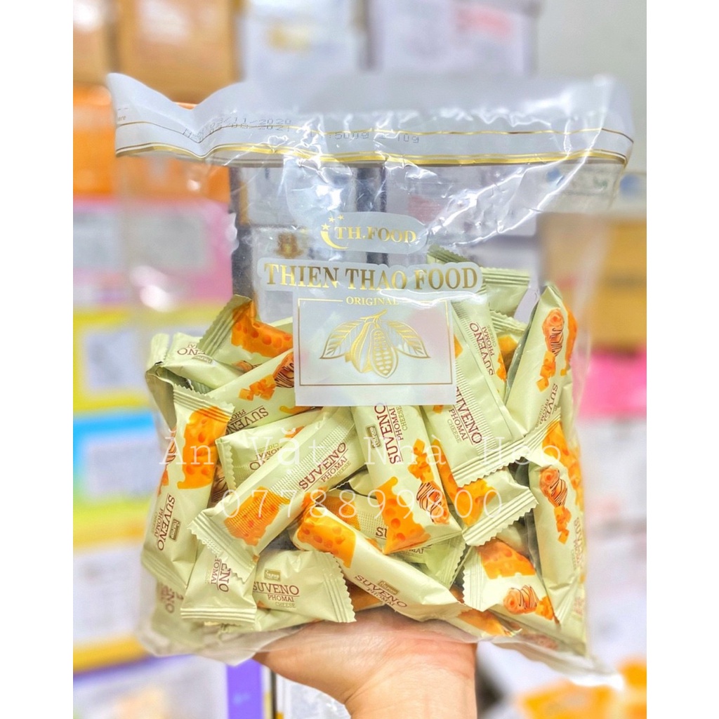 Bánh sữa chua giòn vị phô mai gói 500gr