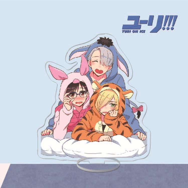 Giá Đỡ Mô Hình Nhân Vật YURI on ICE Bằng Acrylic Độc Đáo Trang Trí Nhà Cửa