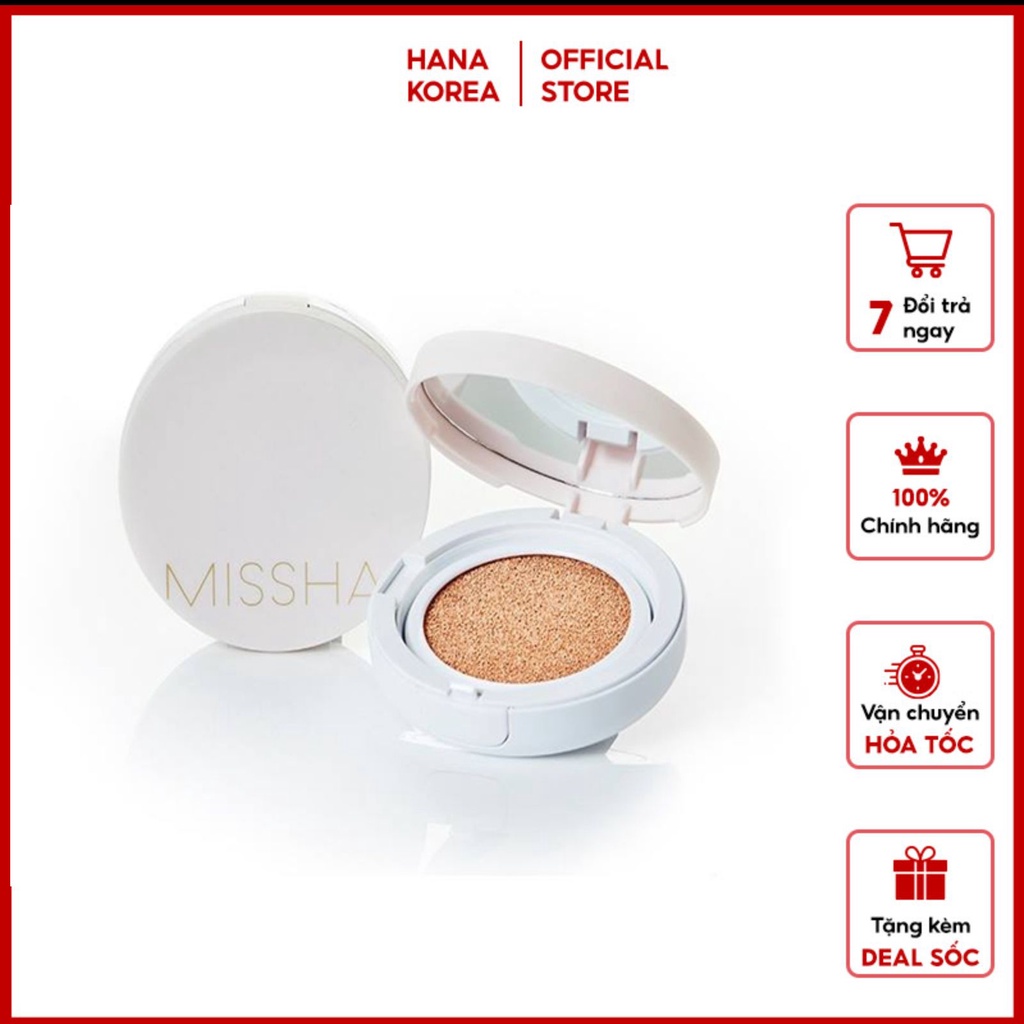 PHẤN NƯỚC KIỀM DẦU Missha Magic Cushion Cover lasting SPF 50+ PA+++