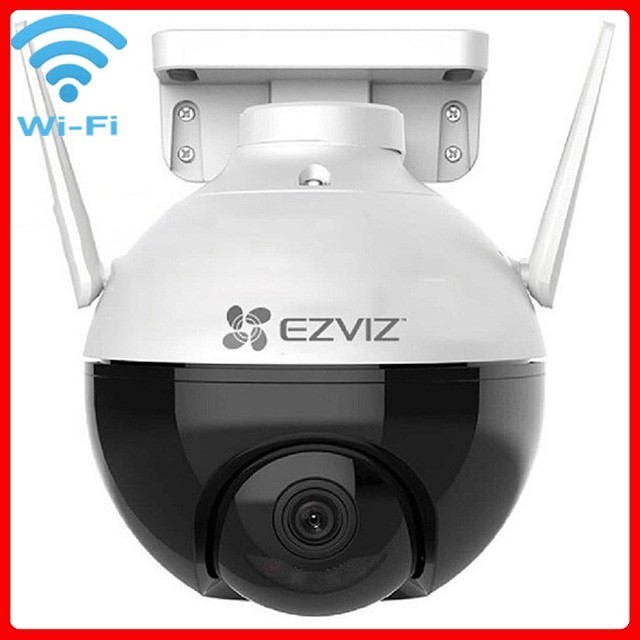 Camera Wifi Ezviz C8C 2.0M Full HD 1080P Camera ngoài trời xoay 360, Có màu ban đêm, Tích hợp AI-Hàng chính Hãng BH 24T