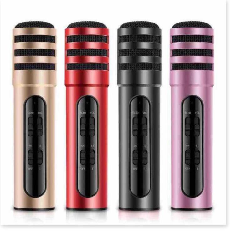 ( Xả kho sập sàn) Micro thu âm không cần soundcard,Mic hát karaoke C7 Thu Âm  - bảo hành uy tín