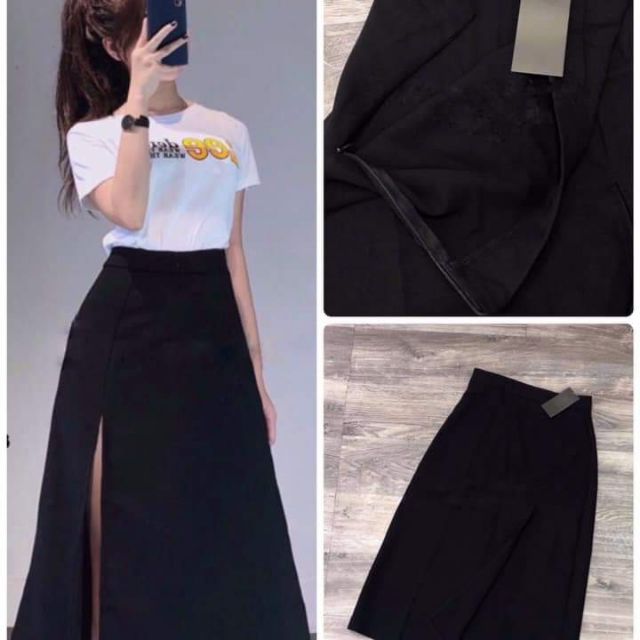 Chân váy xẻ bigsize 60kg đến 95kg