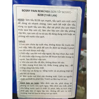 Tẩy sơn Bosny