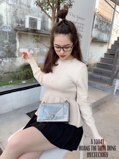 ÁO LEN PEPLUM
