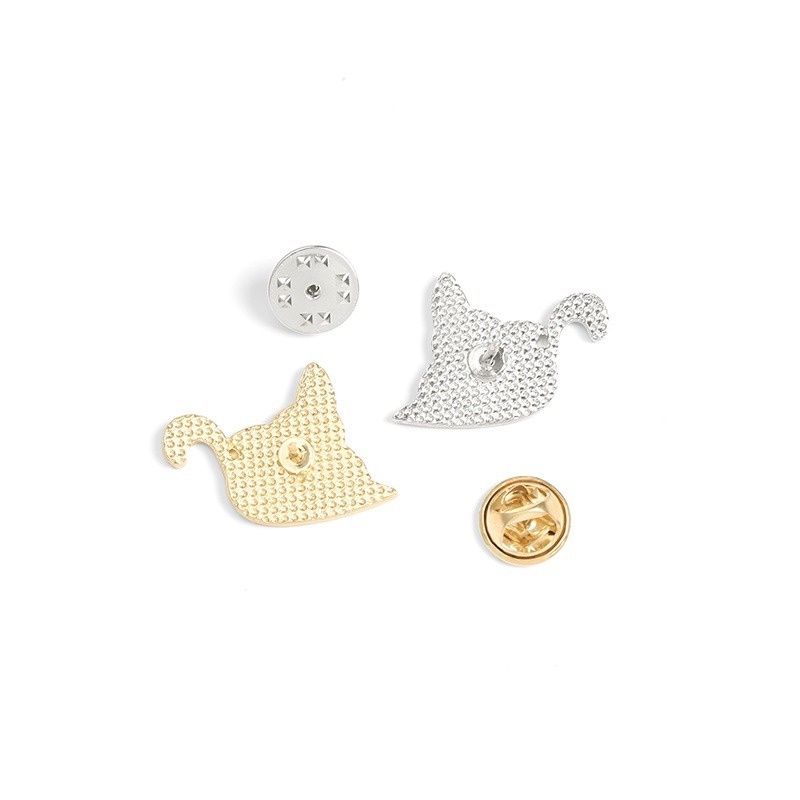 Bộ 22 Ghim Cài Áo Kim Loại Tráng Men Chất Lượng Cao In Họa Tiết Hoạt Hình Nhím / Chú Cáo / Gấu Dễ Thương