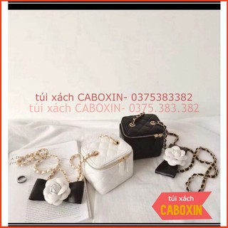 Túi Xách Nữ cặp lồng mini  hoa trà mới -CABOXIN tuyển sỉ toàn quốc