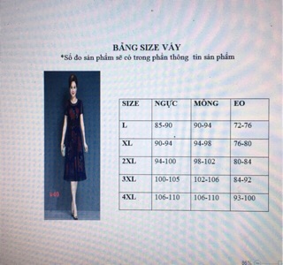 Đầm maxi trung niên