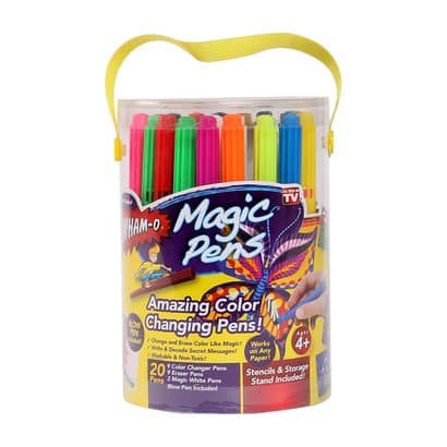 (sỉ=lẻ) HỘP 20 BÚT MÀU MAGIC PENS ĐẦY THẦN KỲ, CÓ THỂ ĐỔI MÀU, TỰ XÓA ĐẦY BẤT NGỜ CHO BÉ