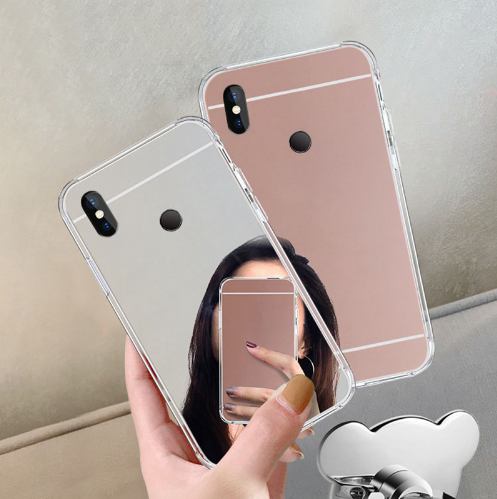 ốp OPPO TPU Soft Cover OPPO Reno 2 A12 Realme C3 5 5i 6i C2 A1K F11 Pro F9 Pro A5S A7 A12E A3S A5 ốp lưng Mirror Phone Case ốp điện thoạiOPPO Reno2 RealmeC3 Realme5 Realme5i Realme6i RealmeC2 F11Pro F9Pro