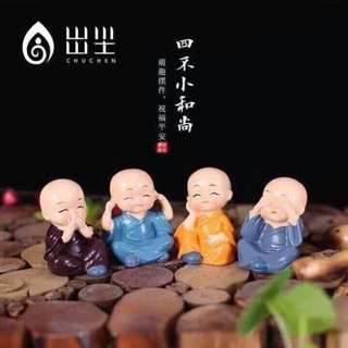 Tượng 4 chú tiểu