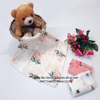 Set 3 Khăn sữa 4 lớp sợi tre Muslin Tree