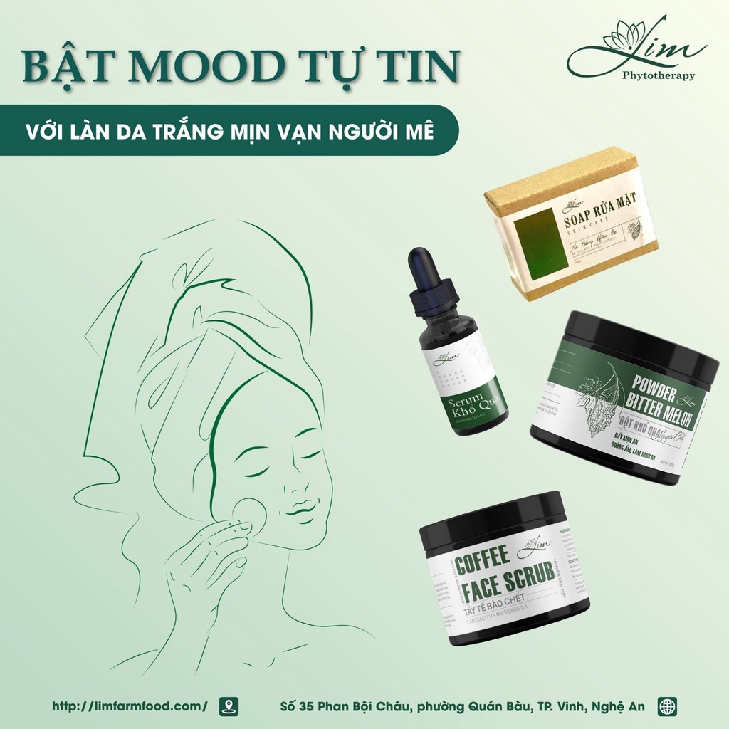 Soap Xà Bông Cục Handmade Rửa Mặt Lim Nghệ Mướp Đắng , Xà Phòng Handmade Giảm Mụn Lưng Thâm Mông Nách