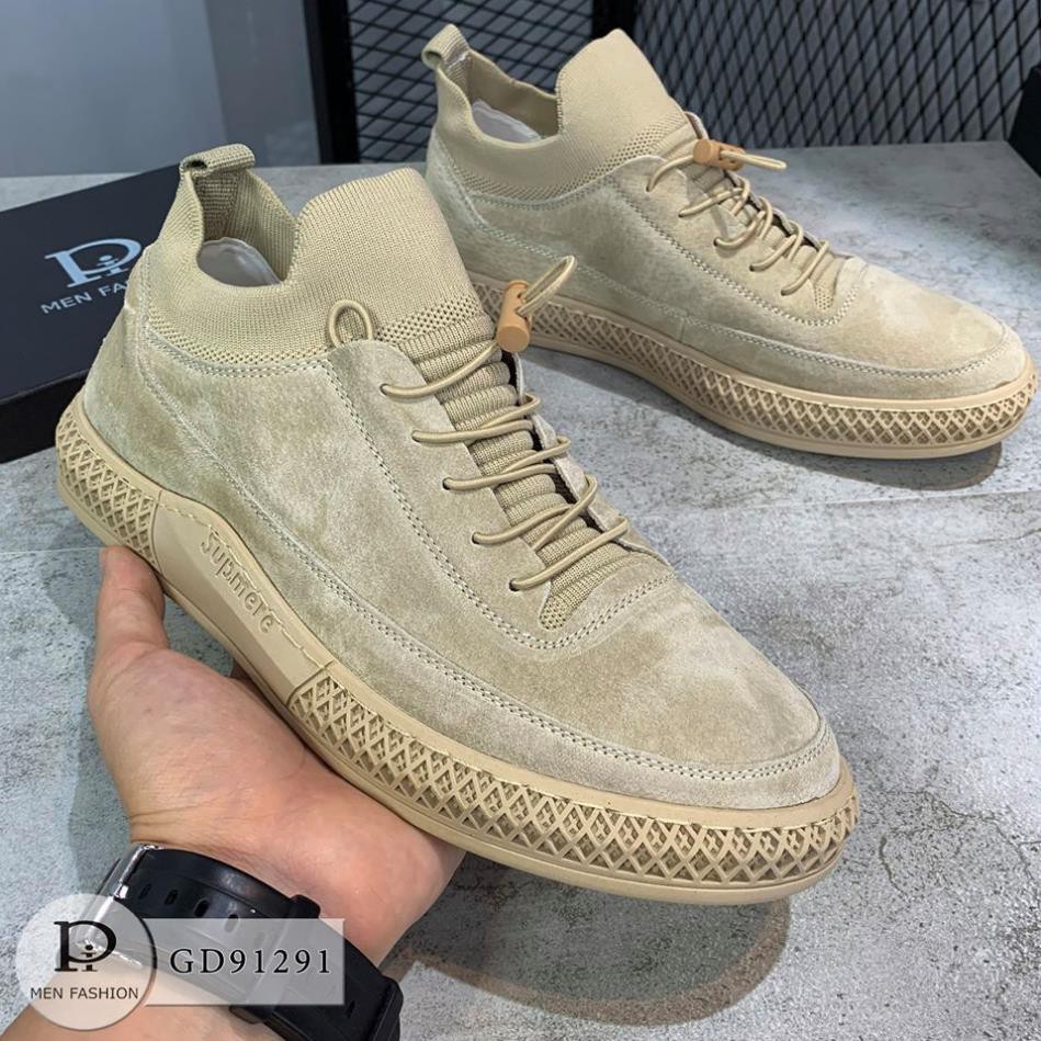 Giày Sneaker Nam Thời Trang Cao Cấp - Giày Da Lộn Tôn Dáng GD91291 SneakerNam | BigBuy360 - bigbuy360.vn