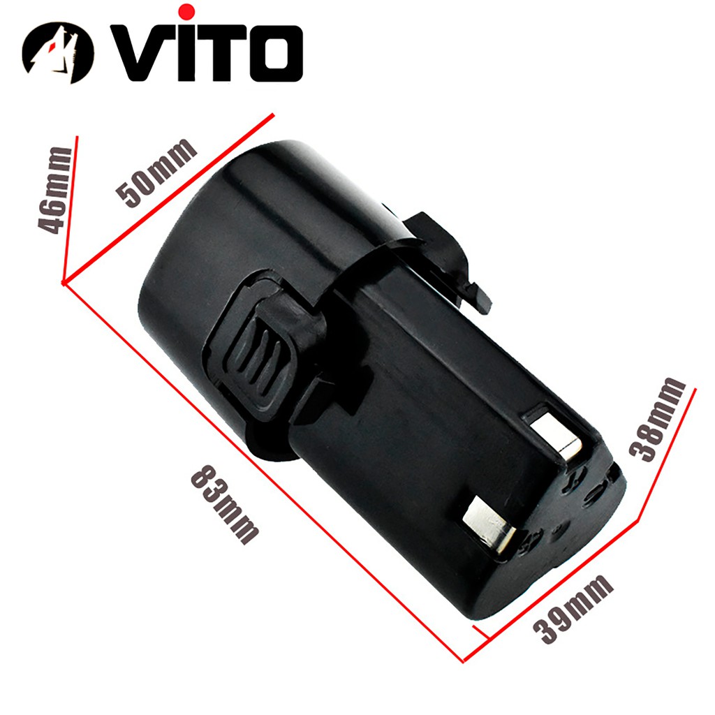 Pin 3S 12V 1500mAh VITO Dùng Máy Khoan Pin AOTUO VOTO