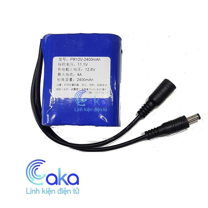 LKDT Khối Pin 3S Lithium Ion 12V 4Ah 2400mAh