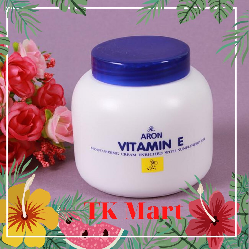 Kem dưỡng thể Vitamin E Thái Lan 200ml