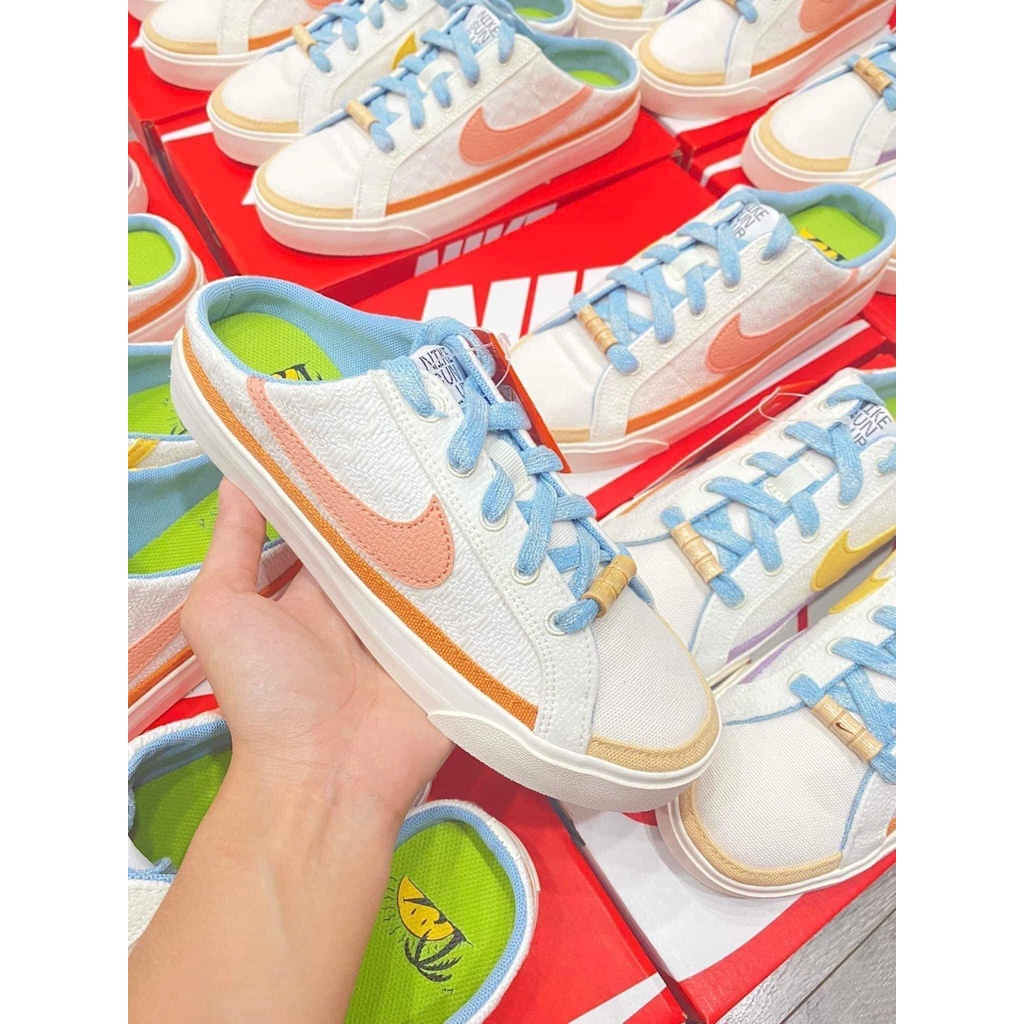 Giày đạp gót Mule Nike Court Legacy Sun Club