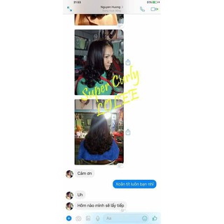 Kích xoăn Super Curly LOLEE 250ml (2026)