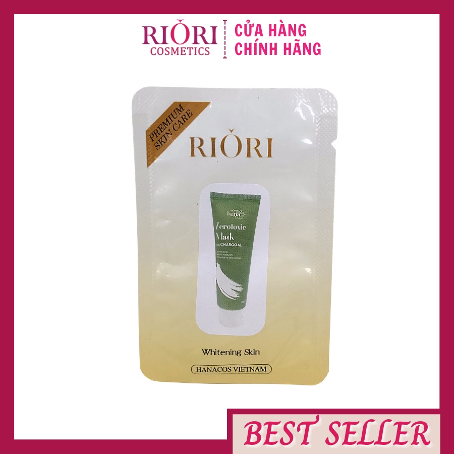 Mặt Nạ Bùn Khoáng Thải Độc Da RIORI HANA 1,5g