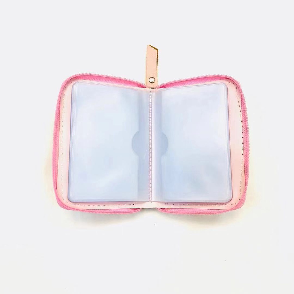 Túi Đựng Thẻ ID/Thẻ ID Đa Năng Có Khóa Kéo Sức Chứa Lớn Phong Cách Hàn Quốc Thời Trang Cho Nam Và Nữ