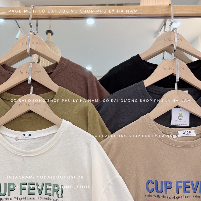 Áo phông CUP FEVER mác 3158