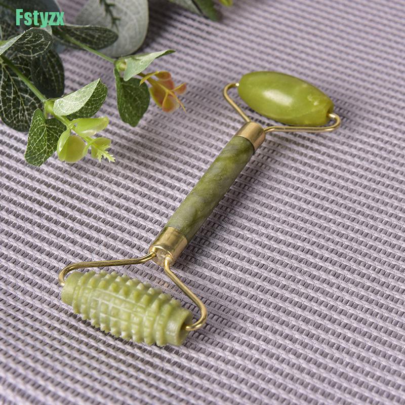 fstyzx 1Pc Women Men Facial Massager Body Head Neck Foot Nature Beauty Tool Jade