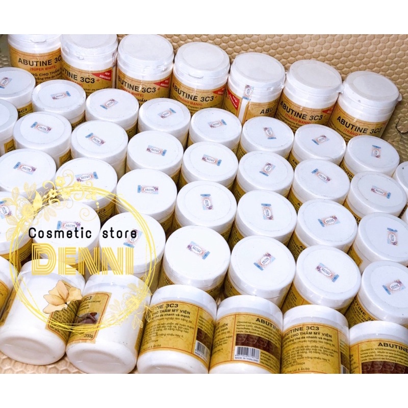 Lẻ hủ 200g kem kích trắng Abutine 3C3 loại chuẩn xịn