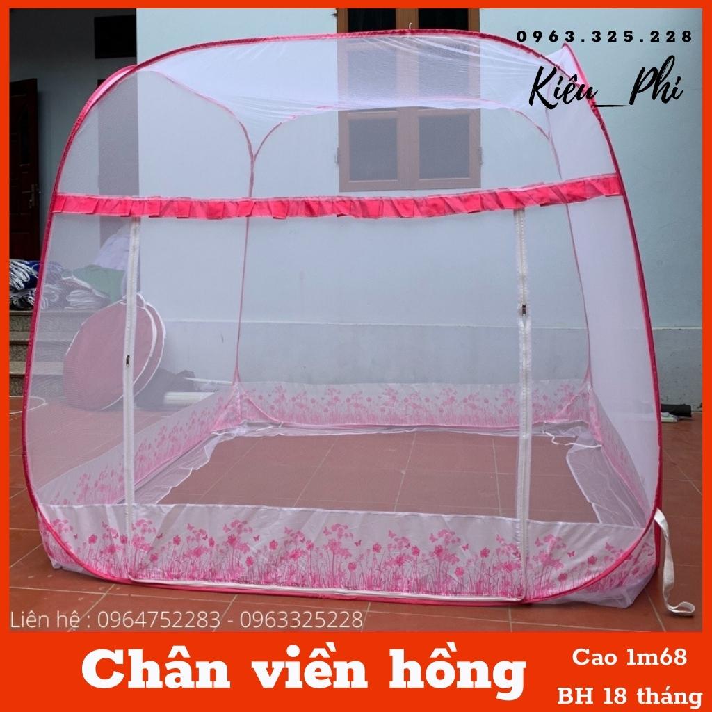 Màn chụp tự bung người lớn đỉnh vuông, chóp - Mùng chụp tự bung gấp gọn tiện dụng 1m2 1m6 1m8 2m2 cao cấp