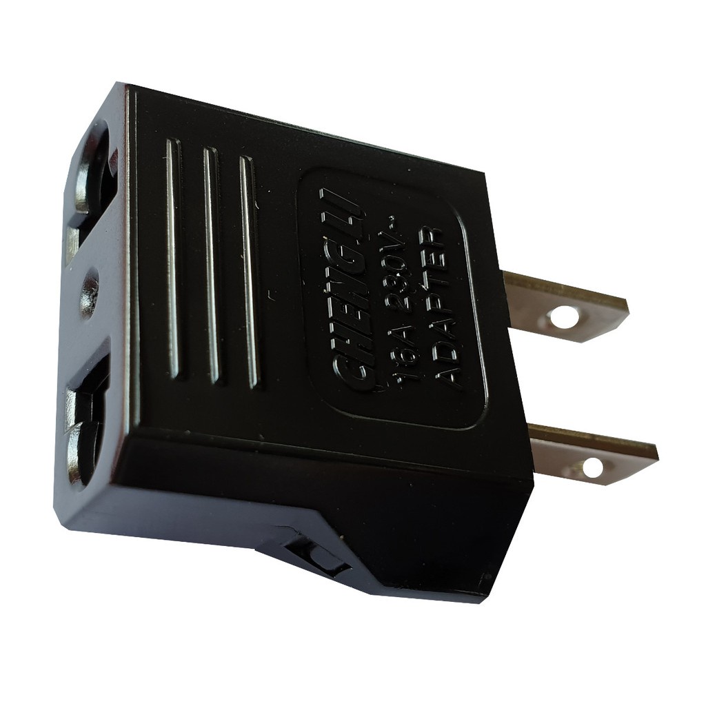 Phích cắm chuyển đổi chân cắm từ tròn ra dẹp/ dẹp ra tròn ⚡⚡ 1 đổi 1⚡⚡ Chengli Mos Shop