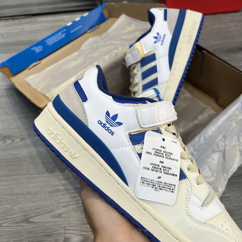 GIÀY ADI.DAS FORUM 84 BRIGHT BLUE XANH KEM LAI AU