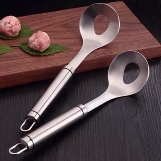 THÌA INOX NẶN VIÊN THỊT, NẶN MỌC